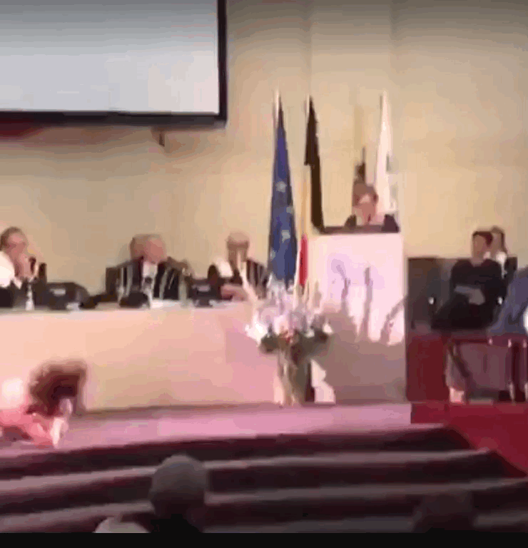 University Graduation Funny Dance GIF