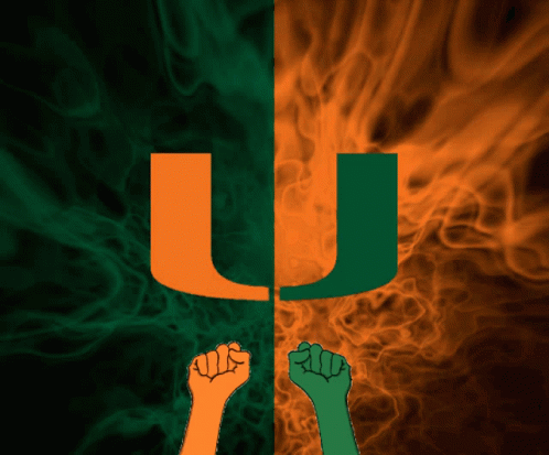 University Of Miami Logo GIF