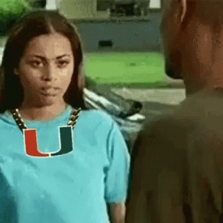 University Of Miami Necklace GIF
