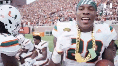 University Of Miami Talking To Camera GIF