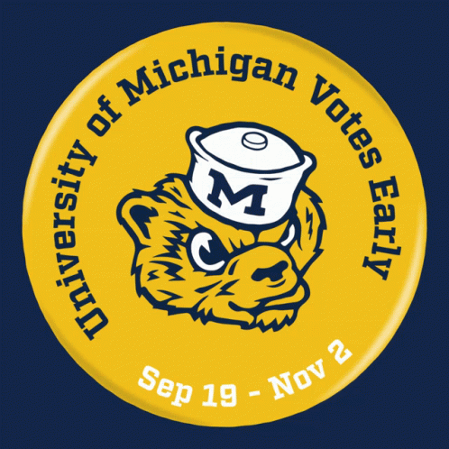 University Of Michigan Team Michigan Wolverines GIF