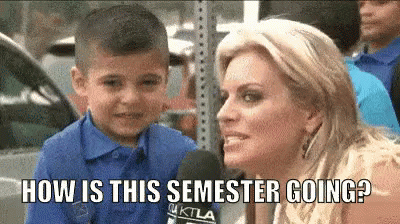University Semester Emotional Breakdown GIF