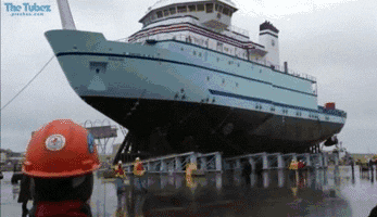 Unloading Sinking Ship GIF
