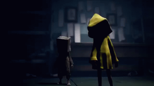Uno and Six Video Game Characters in Dark