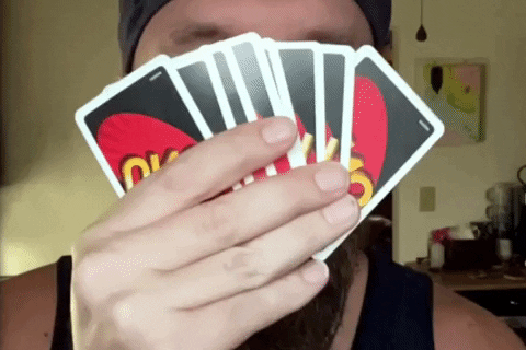Uno Reverse Card Devilish Grin GIF