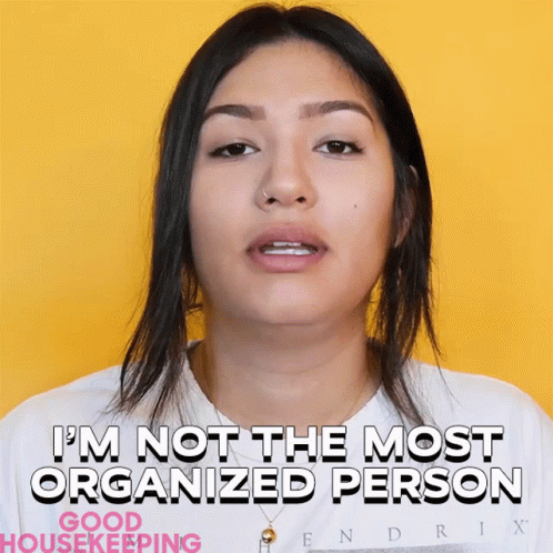 Unorganized Girl Hoarders GIF