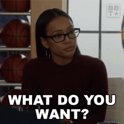 Unsatisfied Eden Lazlo What Do You Want GIF
