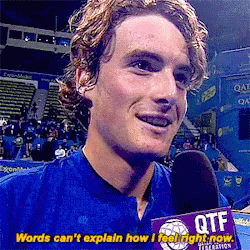 Unspeakable Feeling Stefanos Tsitsipas GIF
