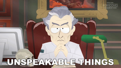 Unspeakable Things South Park Mental Asylum Warden GIF