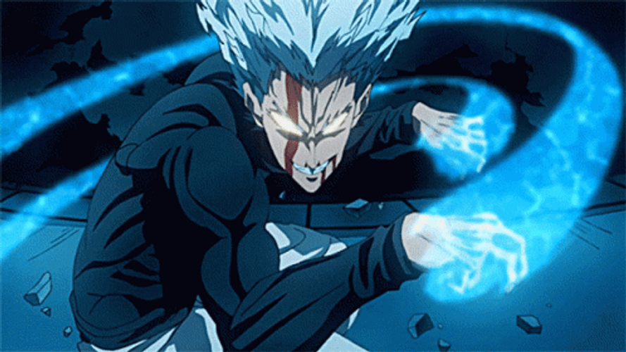 Unstoppable Garou Powerful Punch GIF