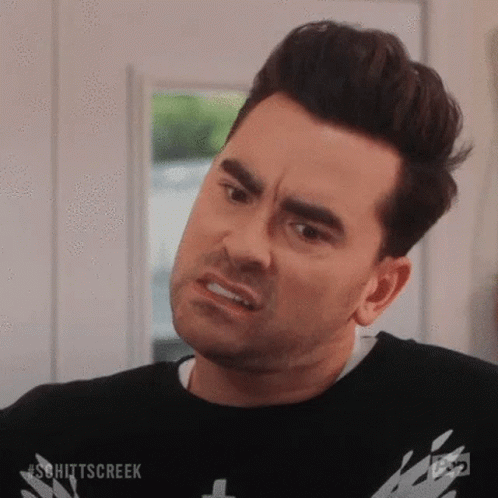 Unsure Dan Levy Kinda GIF