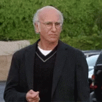 Unsure Hmm Larry David GIF