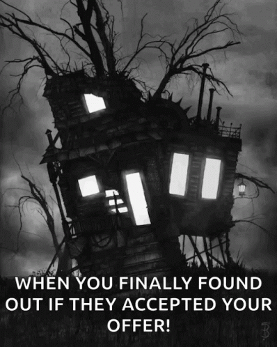 Unsymmetrical Haunted House GIF