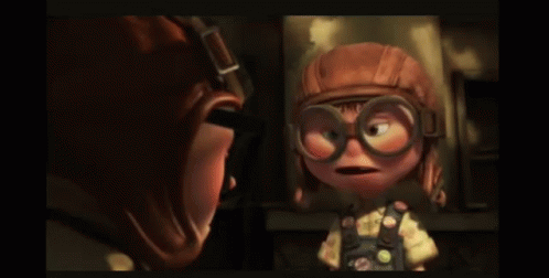 Up Young Ellie And Carl Playing GIF