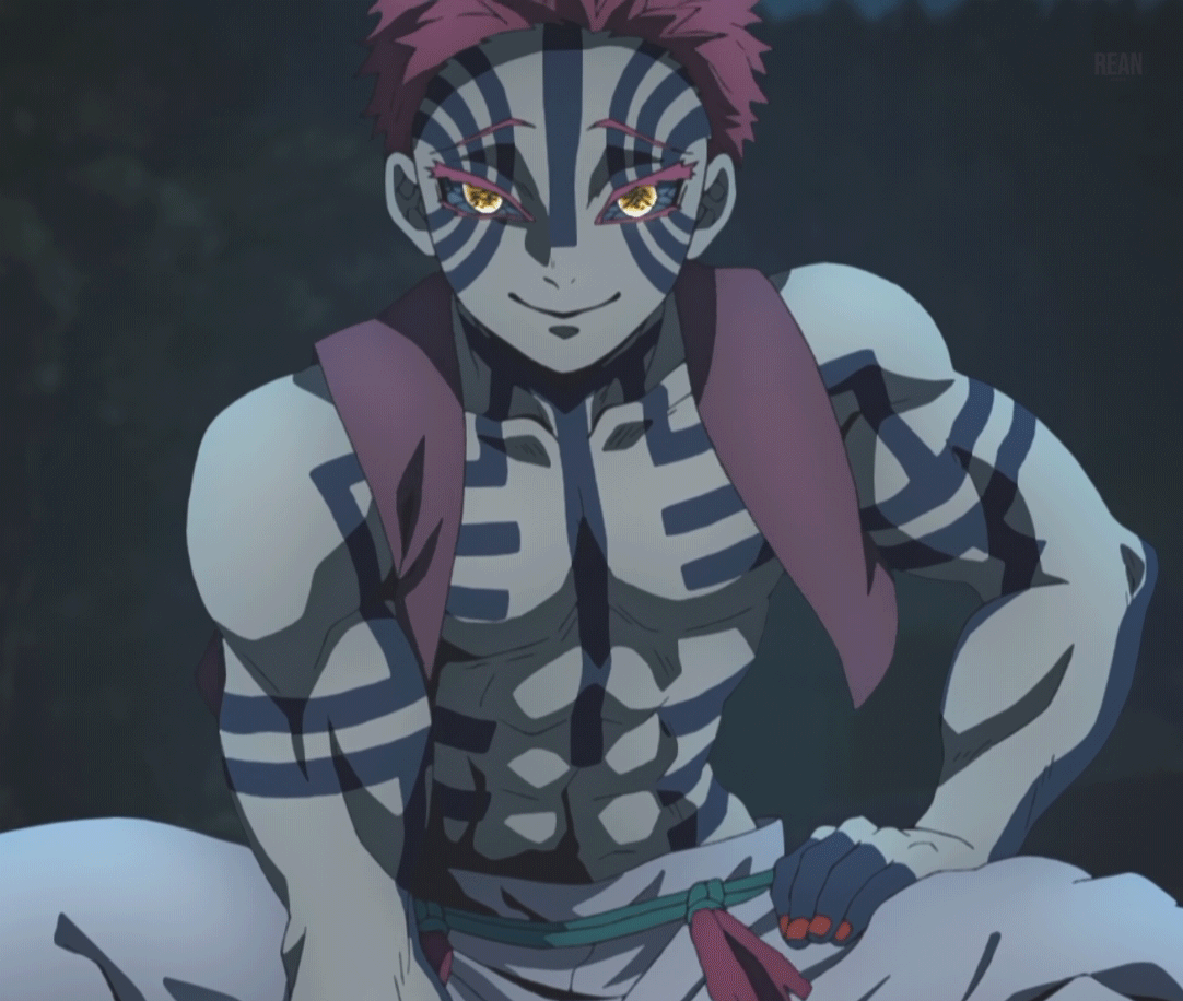 Upper Moon Akaza GIF