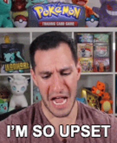 So Upset Pokemon Fan GIF