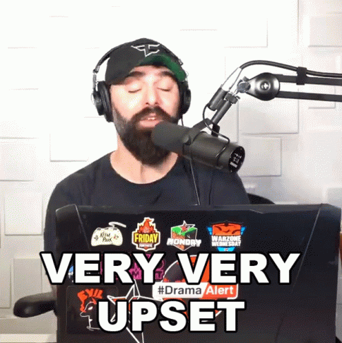 Very Very Upset Keemstar GIF