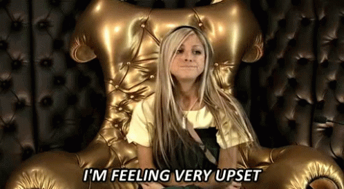 Nikki Grahame Feeling Very Upset GIF
