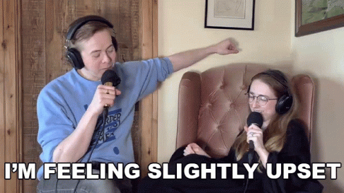 Chris Turner Feeling Slightly Upset GIF