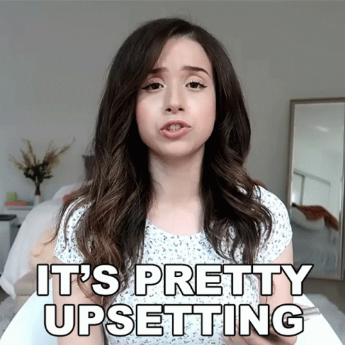 Pretty Upset Pokimane GIF