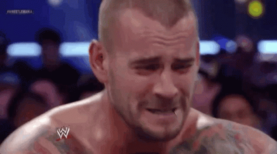 Upset CM Punk GIF