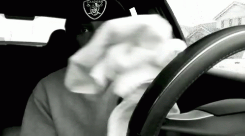 Upset Driver Throw In The Towel GIF