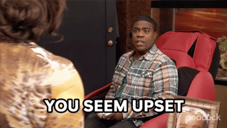 Upset GIF