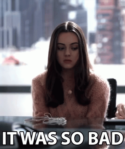 Upset Girl Too Bad GIF