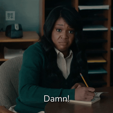 Upset Woman Well Damn GIF