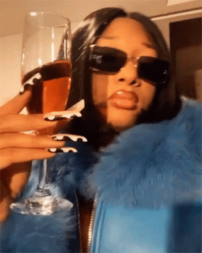 Megan Thee Stallion Cheers GIF