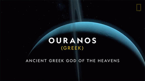 Uranus Greek God Of Heavens GIF
