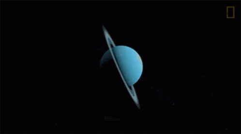 Uranus Science Blue Planet GIF