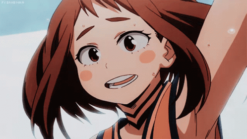 Uraraka Lovely Smile GIF