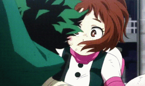Uraraka Asking Are You Okay GIF