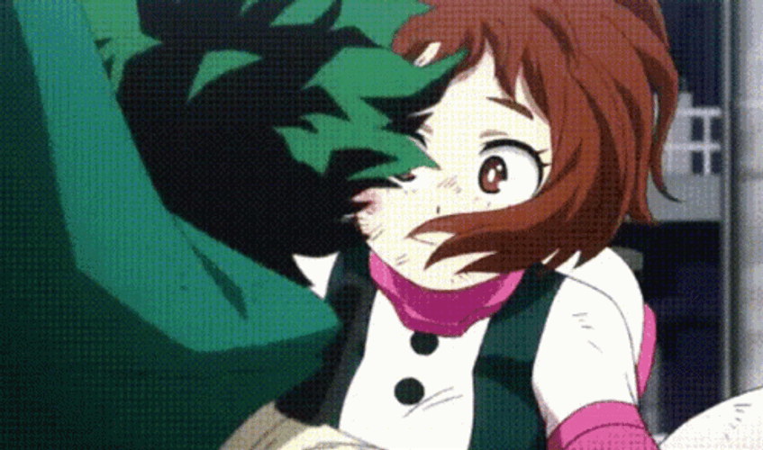 Uraraka Asking Are You Okay GIF