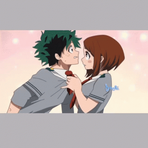 Uraraka Cute Compilation GIF