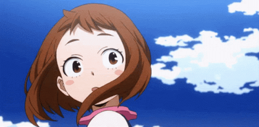 Uraraka Innocent Charm GIF
