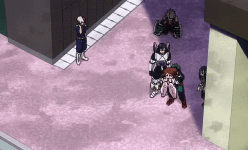 Uraraka Unforgettable Flying GIF