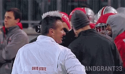Urban Meyer Clapping Hand Shake GIF