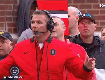 Urban Meyer Disappointed Saying No GIF