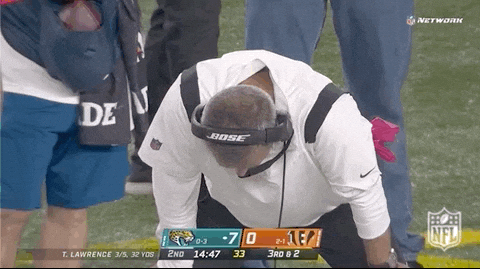 Urban Meyer Head Down With Determined Look GIF