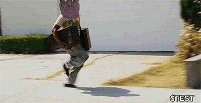 Urban Meyer Running Scared Animated GIF