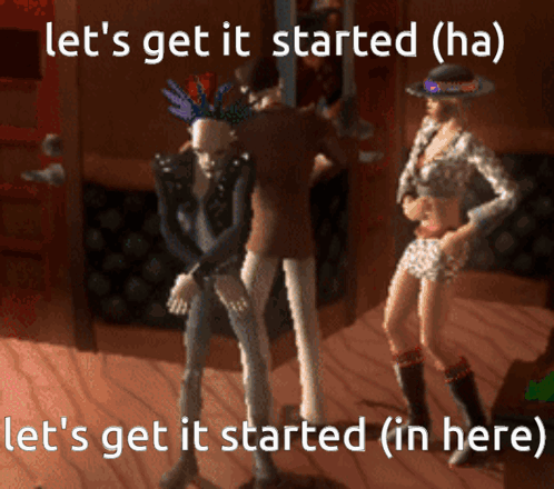 Urbz The Sims Shouted Lets Get It Started GIF