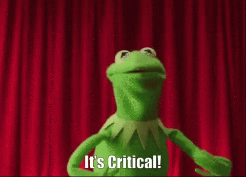 Urgent Kermit The Frog It's Critical GIF