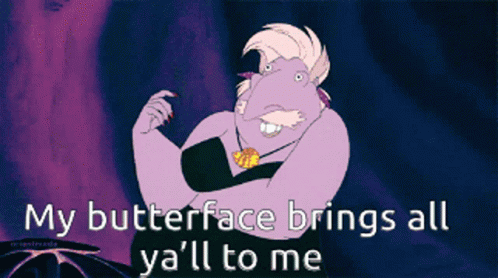 Ursula Unusual Butterface GIF