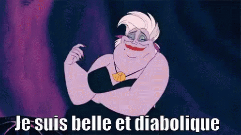 I Am Beautiful And Evil Ursula GIF