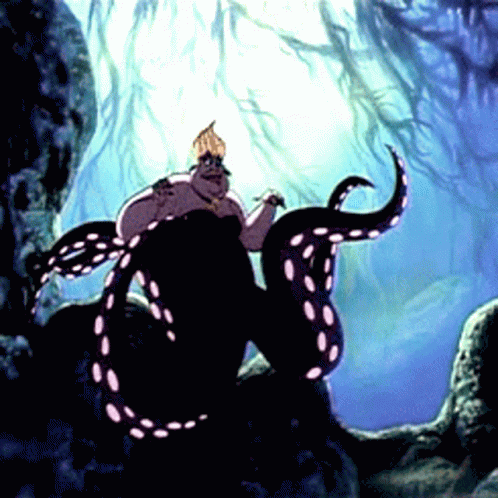 Ursula The Octopus GIF