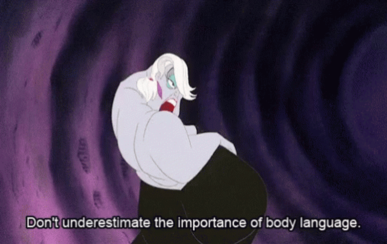 Ursula Showing Off Her Body GIF