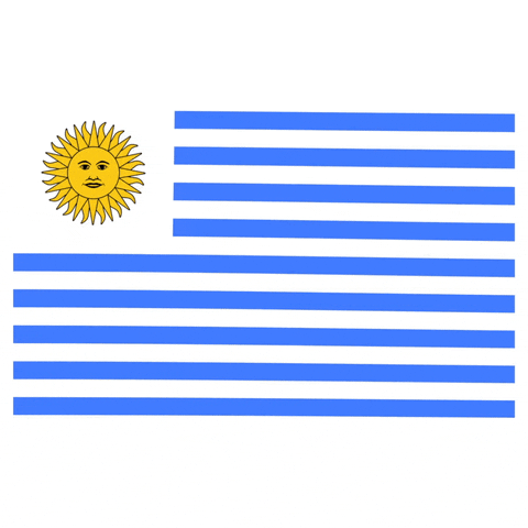 Uruguay Flag GIF