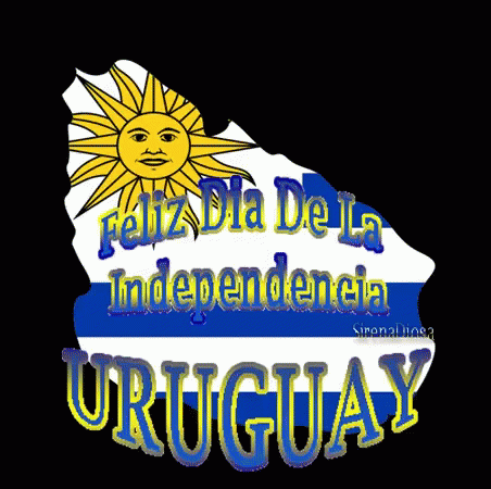 Uruguay Happy Independence Day GIF